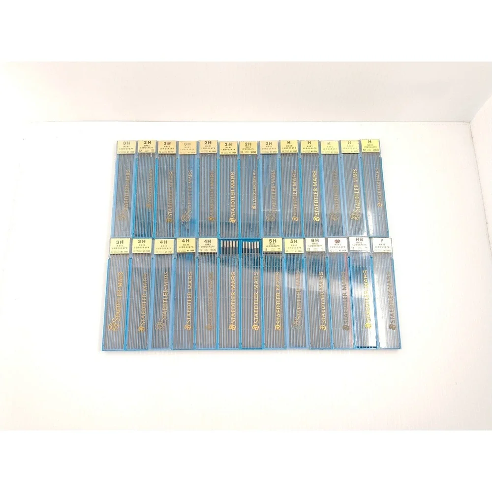 Big Lot of vintage Staedtler Lumograph‎ Leads various types packs